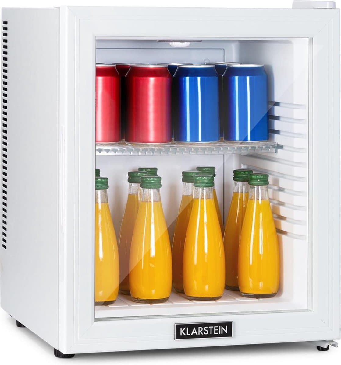 Brooklyn 32 mini-koelkast glazen deur led verlichting — afbeelding 1