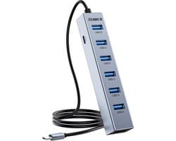 USB Hub met 7 Poorten voor Snelle Dataoverdracht