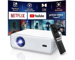 Aura® Mini beamers - Projector - Mini beamer - Wit - 18cm x 9cm x 24cm