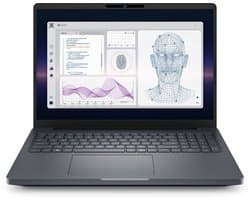 DELL Pro Max 16 Plus MB16250 Intel Core Ultra 9 285HX Mobiel werkstation 40,6 cm (16") Full HD+ 64 GB DDR5-SDRAM 1 TB SSD NVIDIA RTX PRO 3000 Blackwell Wi-Fi 7 (802.11be) Windows 11 Pro Zwart Engels