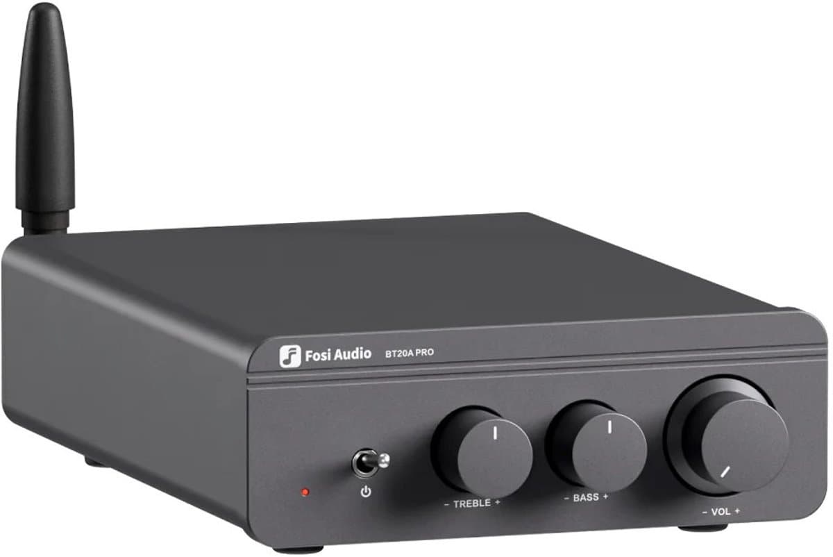 Fosi Audio BT20A Pro Bluetooth - 2.0 versterker - 300W x2 - Klasse D Amp — afbeelding 1