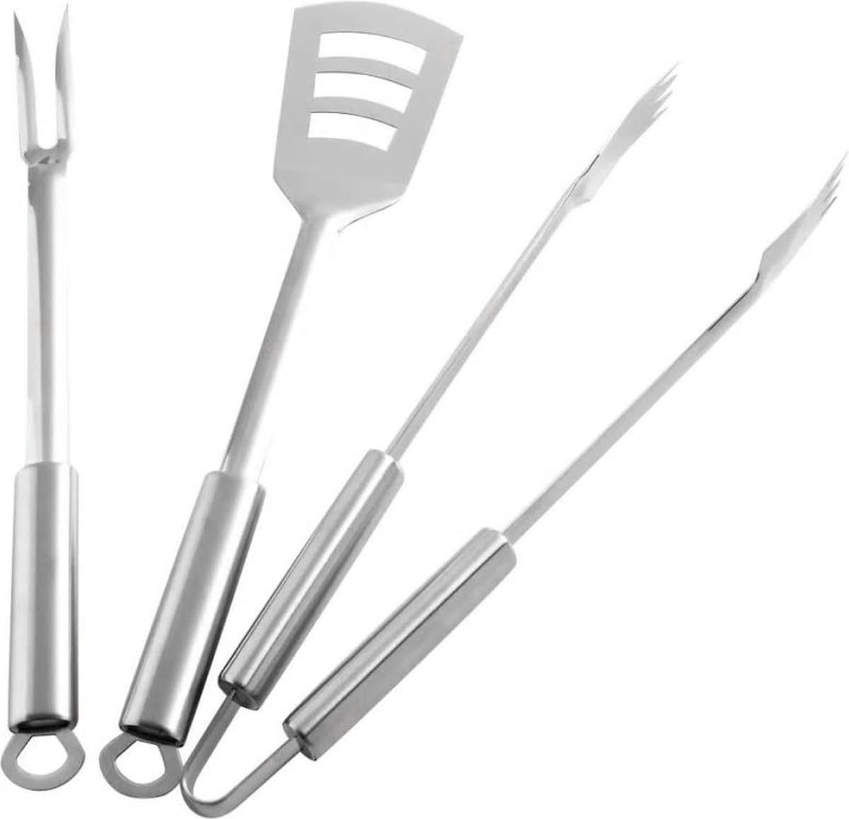 Landmann Barbecue accessoireset 3-delig roestvrij staal 13360 — afbeelding 1