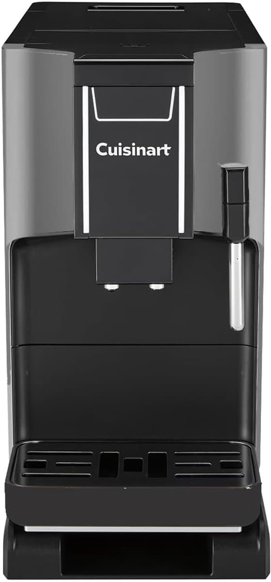 Cuisinart - Volautomatisch Koffiezetapparaat - Espresso, Americano & Cold Brew - RVS Kegelmolen - 15 Bar - Melkschuimer - 1,5L Waterreservoir - Zilver/Zwart — afbeelding 1