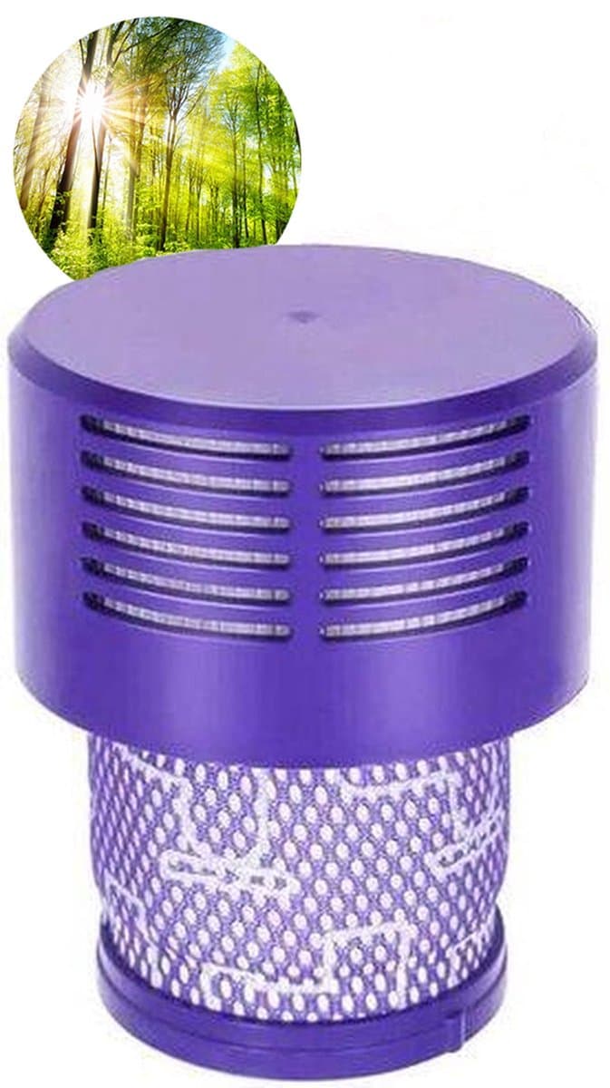 1 x HEPA filter geschikt voor Dyson V10 Sv12 stofzuiger Total Clean, Parquet, Motorhead, Animal wasbaar steelstofzuiger-Promessa-Solutions — afbeelding 1