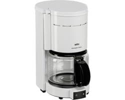 Braun Aromaster KF47 - Koffiezetapparaat - Wit