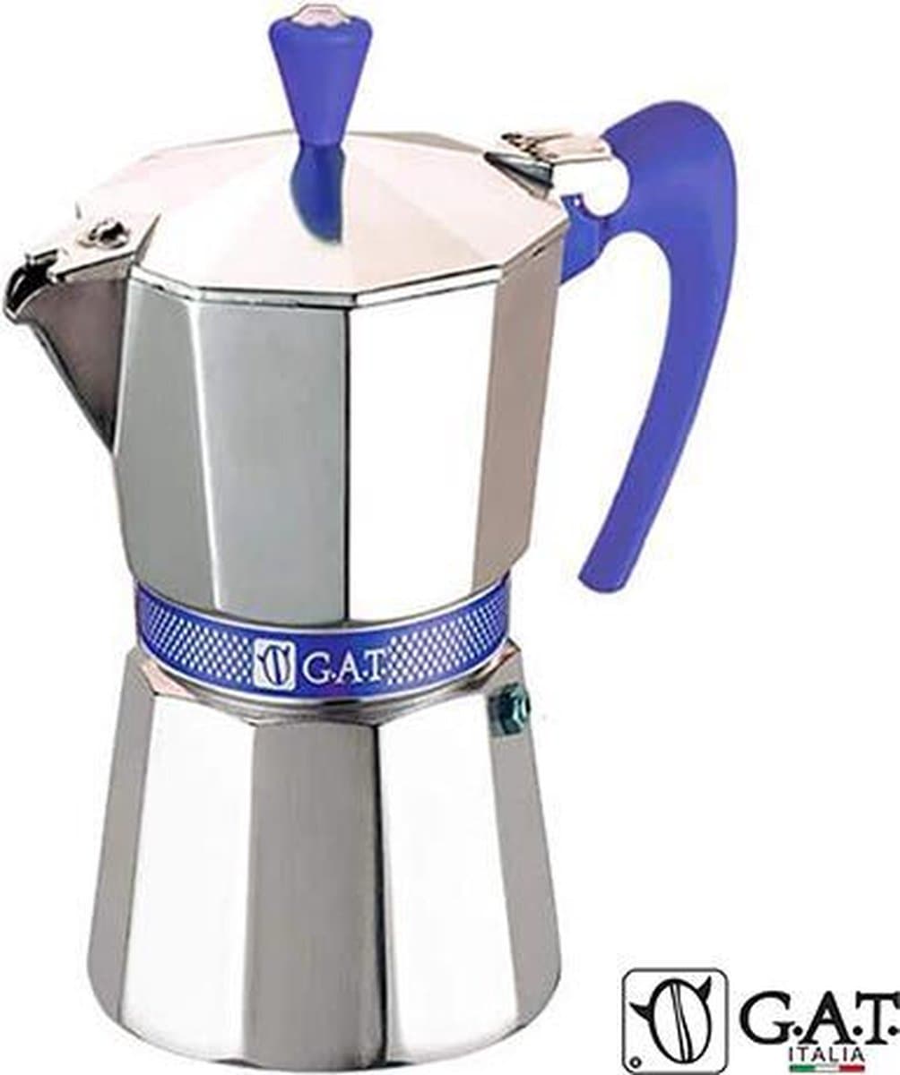G.A.T. Italia Betty Blauw - Percolator - 3 kops - 150ml — afbeelding 1