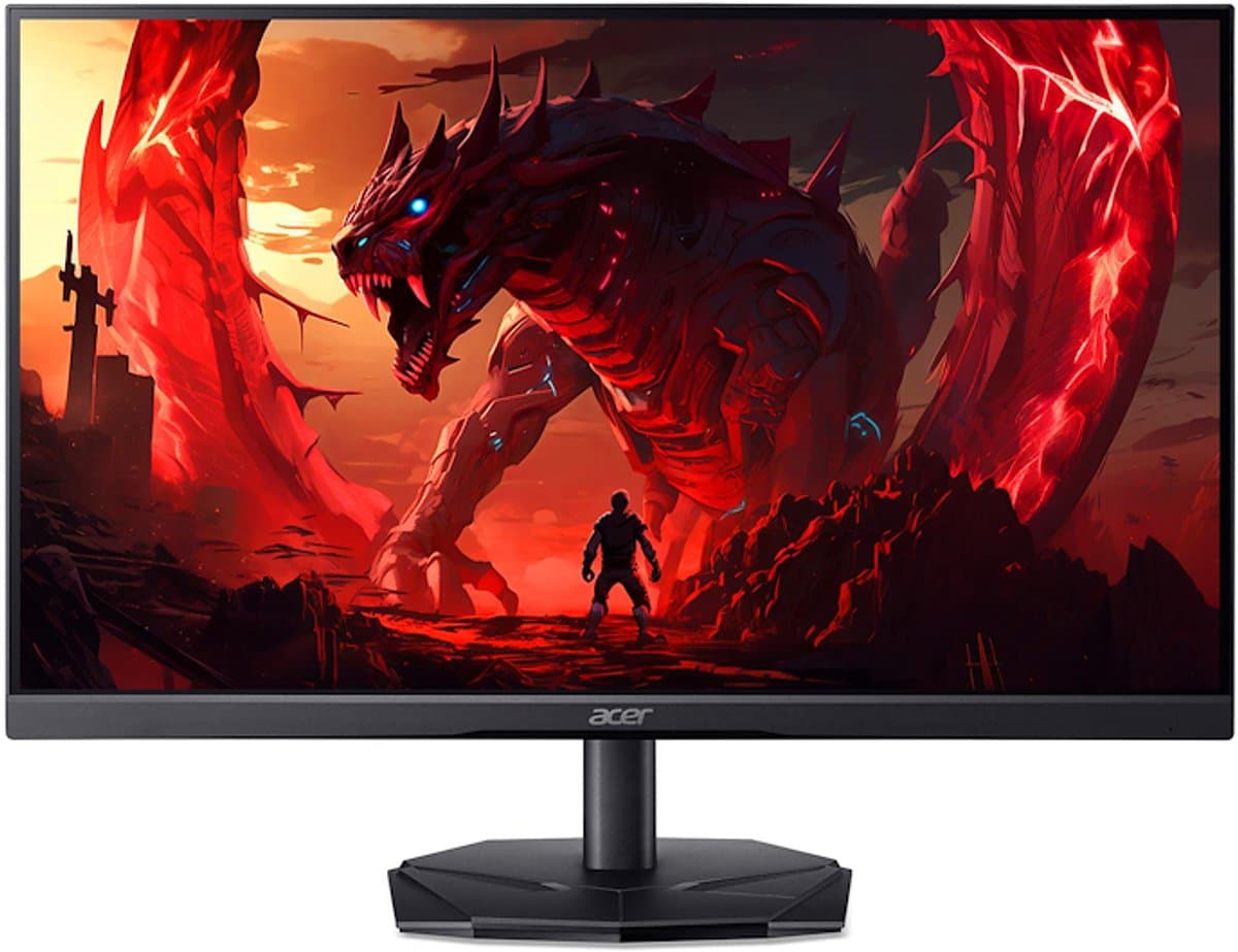 Acer KG1 KG241YP3BIP computer monitor 60,5 cm (23.8") 1920 x 1080 Pixels Full HD LCD Zwart, Rood — afbeelding 1