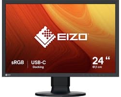 EIZO ColorEdge CS2400R computer monitor 61,2 cm (24.1") 1920 x 1200 Pixels WUXGA LCD Zwart