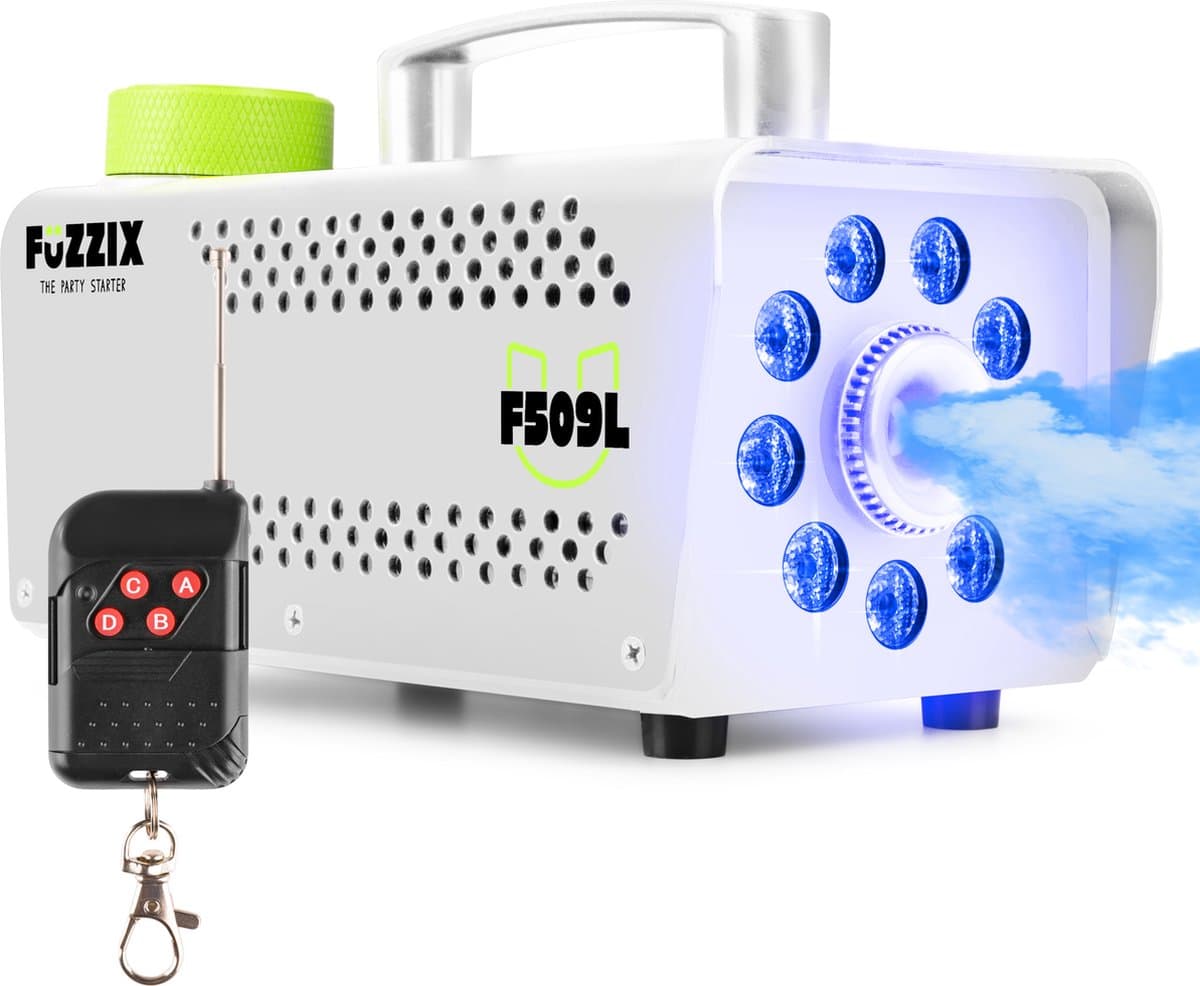 Fuzzix Rookmachine F509L - Met ingebouwd lichteffect en afstandsbediening — afbeelding 1