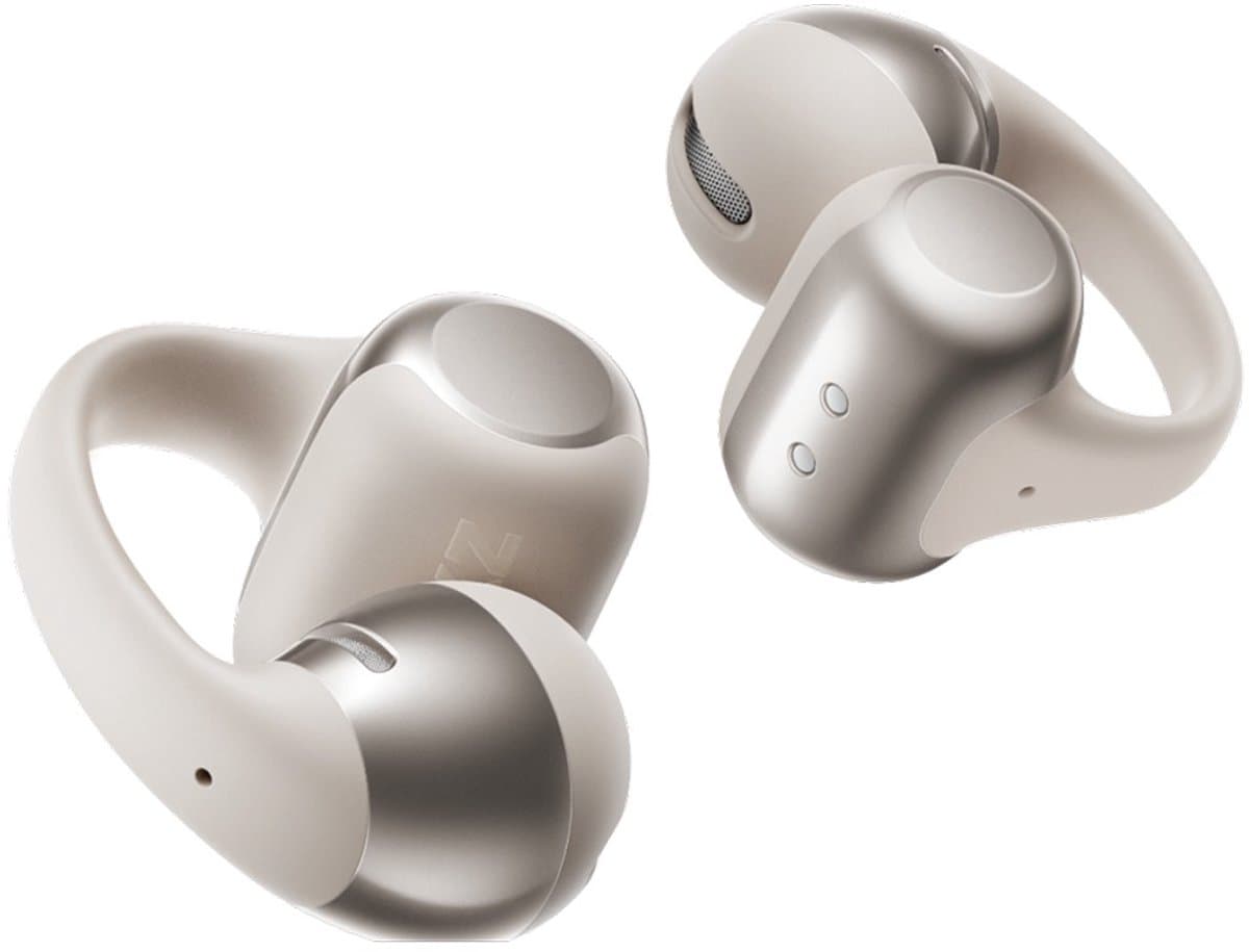 SHOKZ OpenDots Clip Open-ear Draadloze oordopjes Grijs — afbeelding 1