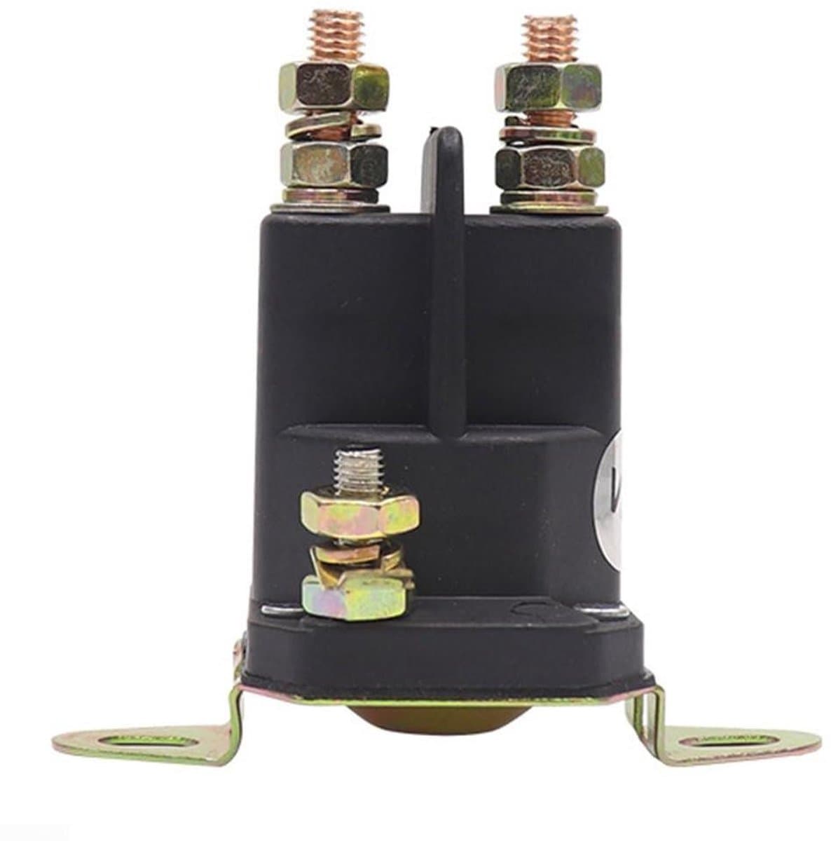 Startrelais Motor - 12V DC Schakelaar - Grasmaaier Starten - Robuuste Metalen Behuizing - 77 x 75 x 47 mm — afbeelding 1