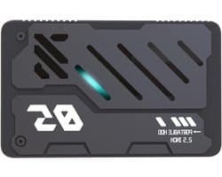 Externe Harde Schijf - Opslagschijf Uitbreiding - Data Opslag - Type-C SuperSpeed - 1 TB - Zwart