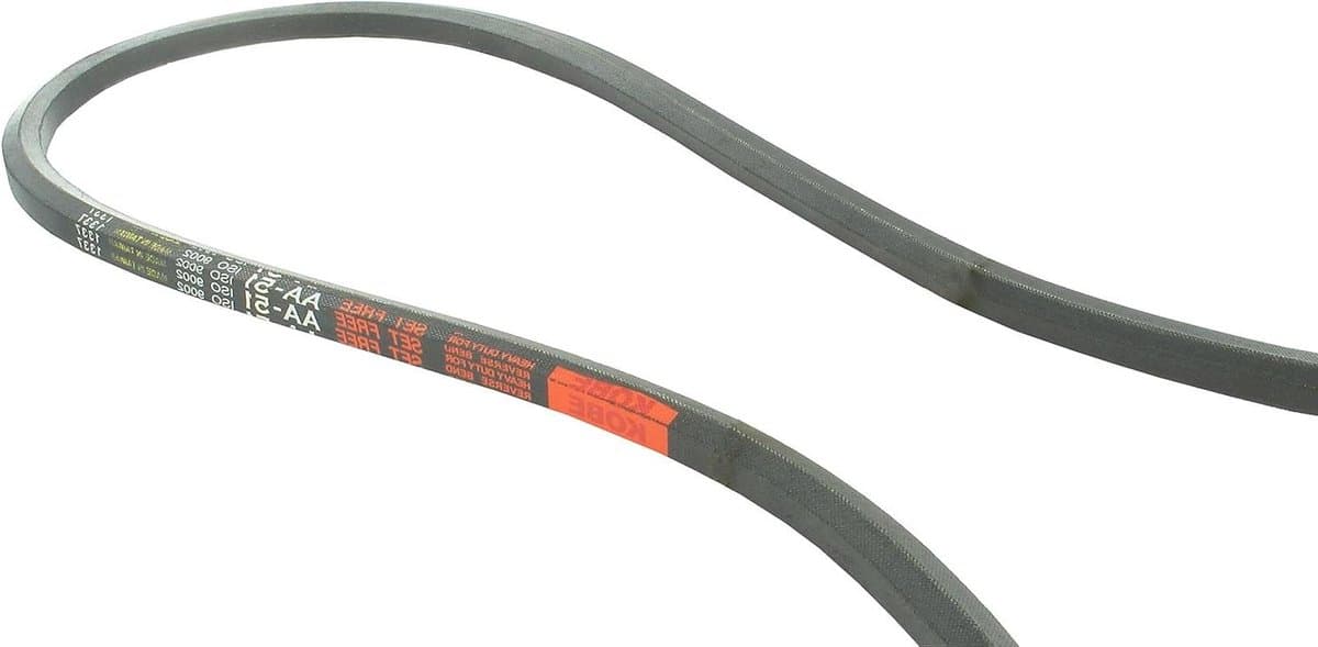 V-riem Grasmaaier - Aandrijfriem Zeskant - Machine Onderhoud - Gladde AA Serie - Buitenlengte mm - Zwart — afbeelding 1