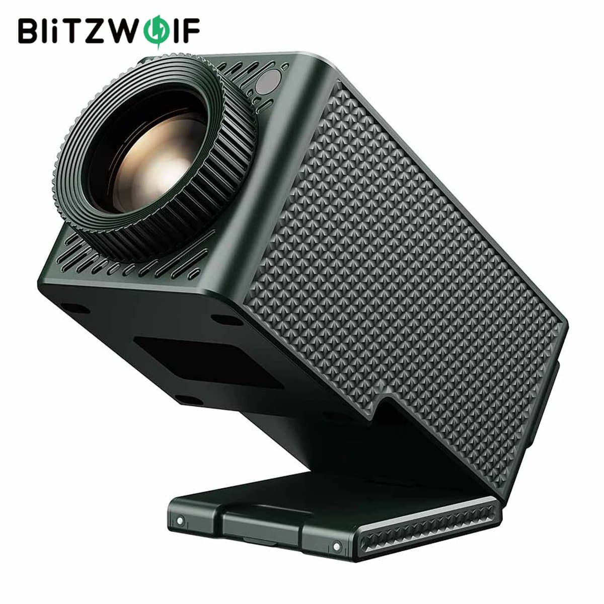 BlitzWolf BW-VISION A1 Beamer met Android 13 - WiFi 6 & Bluetooth 5.4 - 200 ANSI Lumen - 4K Ondersteuning - Automatische Keystone Correctie - Home Cinema Projector - EU Stekker — afbeelding 1