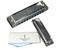 PRO Mondharmonica C – Blues & Folk Harmonica voor Volwassenen en Kinderen – Professionele Kwaliteit – Inclusief Opbergdoos