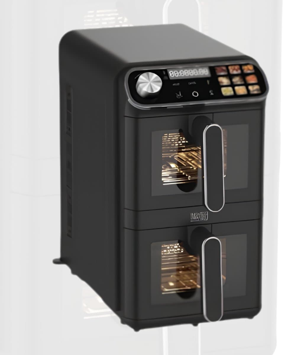 CLVP® Airfryer XXL - Dubbele Mand Airfryer — afbeelding 1