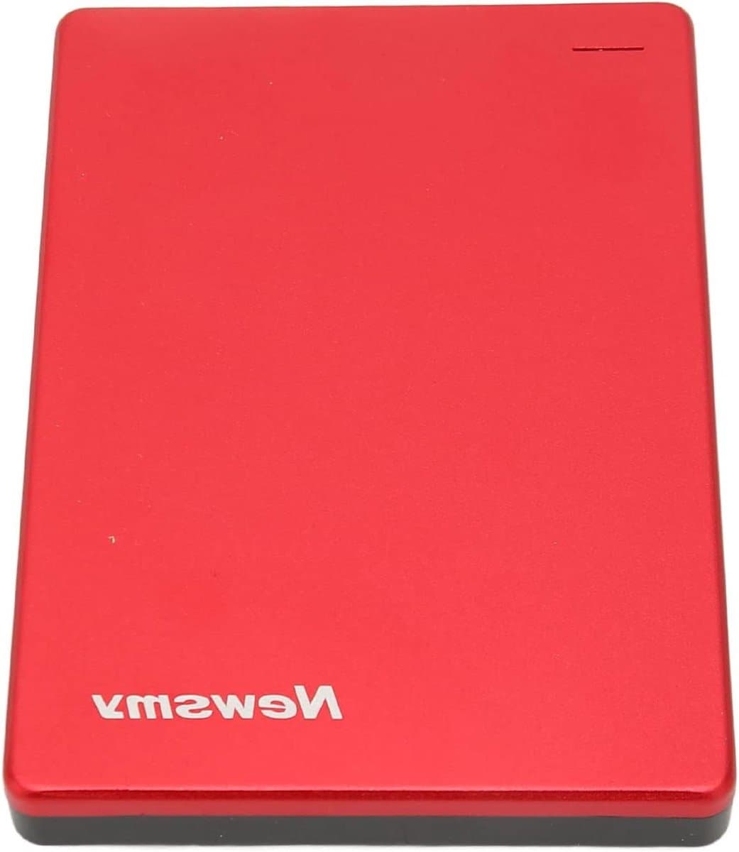Draagbare Harde Schijf - Externe Opslag - Bestanden Opslaan - Automatische Slaapstand - 160GB - Rood — afbeelding 1