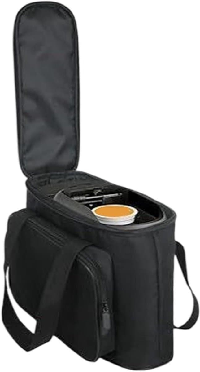 Reistas Koffiezetapparaat - Draagbare Opbergtas - Koffie Onderweg - Compacte Opslag - 24W x 6H cm - Zwart — afbeelding 1