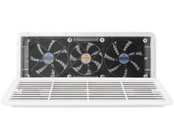 SPHProducts - 12V RV Koelkast Ventilatie - Stil - Compact formaat - Koelventilator - Ideaal voor campers - Geschikt voor doucheruimtes, keukens en mee