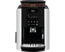 Krups EA817810 Vrijstaand Volledig automatisch Espressomachine 1.7l 2kopjes Zwart, Zilver koffiezetapparaat