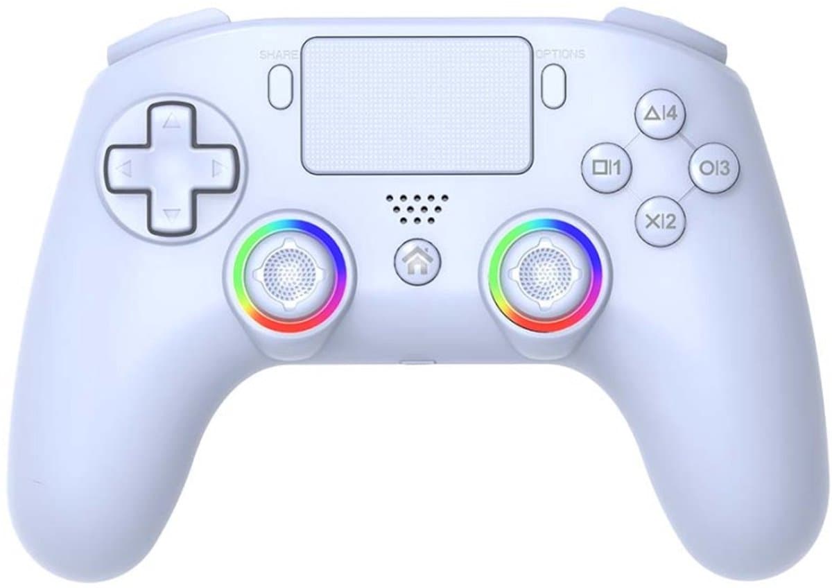Subsonic Draadloze Controller PS5 - Controller Draadloos - Wit - Geschikt voor Playstation 5 en PC — afbeelding 1
