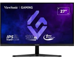 ViewSonic VX27G1-HD - 27" - 1920 x 1080 Full HD (1080p) @ 180 Hz - IPS - 300 cdm² - 1000:1 - HDR10 - 1 ms - 2xHDMI, DisplayPort