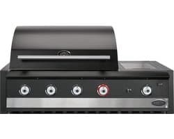 Boretti - Ibrido Top - gas/houtskool Inbouwbarbecue Buitenkeuken - inbouw BBQ