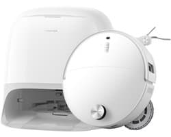 Roborock Qrevo Curv 2 Pro-Robotstofzuiger Met Dweilfunctie-25.000 Pa-7,98 cm Ultraslank Ontwerp-Dweilen met warm water-Reactieve AI-Obstakelherkenning-100℃ Heetwaterwas-Zelfreinigend-Automatische droging-Slimme spraakassistent