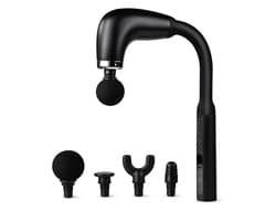 Namajunas-Massagepistool voor Spieren-Massage Gun-Massage Apparaat-9 Snelheden-4 Massagekoppen-Voor Nek Schouder Rug & Benen-Nekmassage-Schoudermassage-Beenmassage-Rugmassage-Ergonomisch-Draagbaar-Stil-USB Oplaadbaar-Cadeau voor Sporters-Thuis & Werk