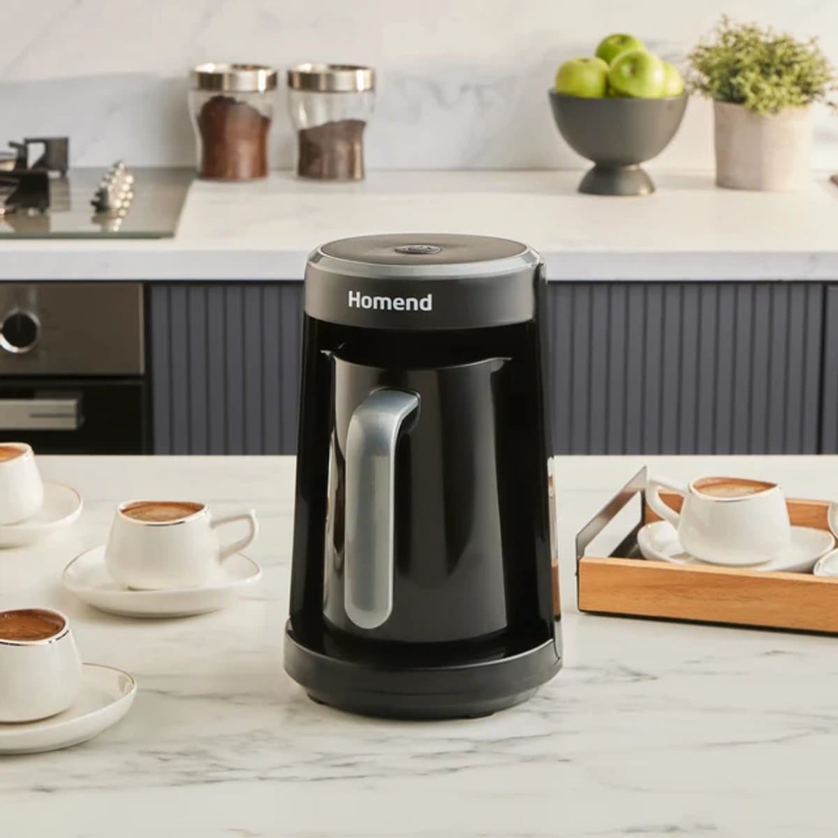 Homend Pottoman 1818 - Turkse Koffiemachine – 300 ml – Tot 5 Kopjes – 480W – Automatische Temperatuurregeling — afbeelding 1