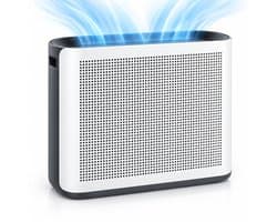 Luchtreiniger Premium met App - CADR 450 m³/u - Air Purifier XL - Luchtreinigers met HEPA Filter en Ionisator - Werkt tegen Huisstofmijt, Hooikoorts, Allergie en Dieren Geurtjes - Silvergear
