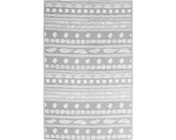 vidaXL - Buitenkleed - ARAKIL - 160x230 - cm - polypropeen - grijs
