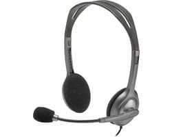 Logitech H110 headset - Dubbele 3,5MM aansluiting - Grijs