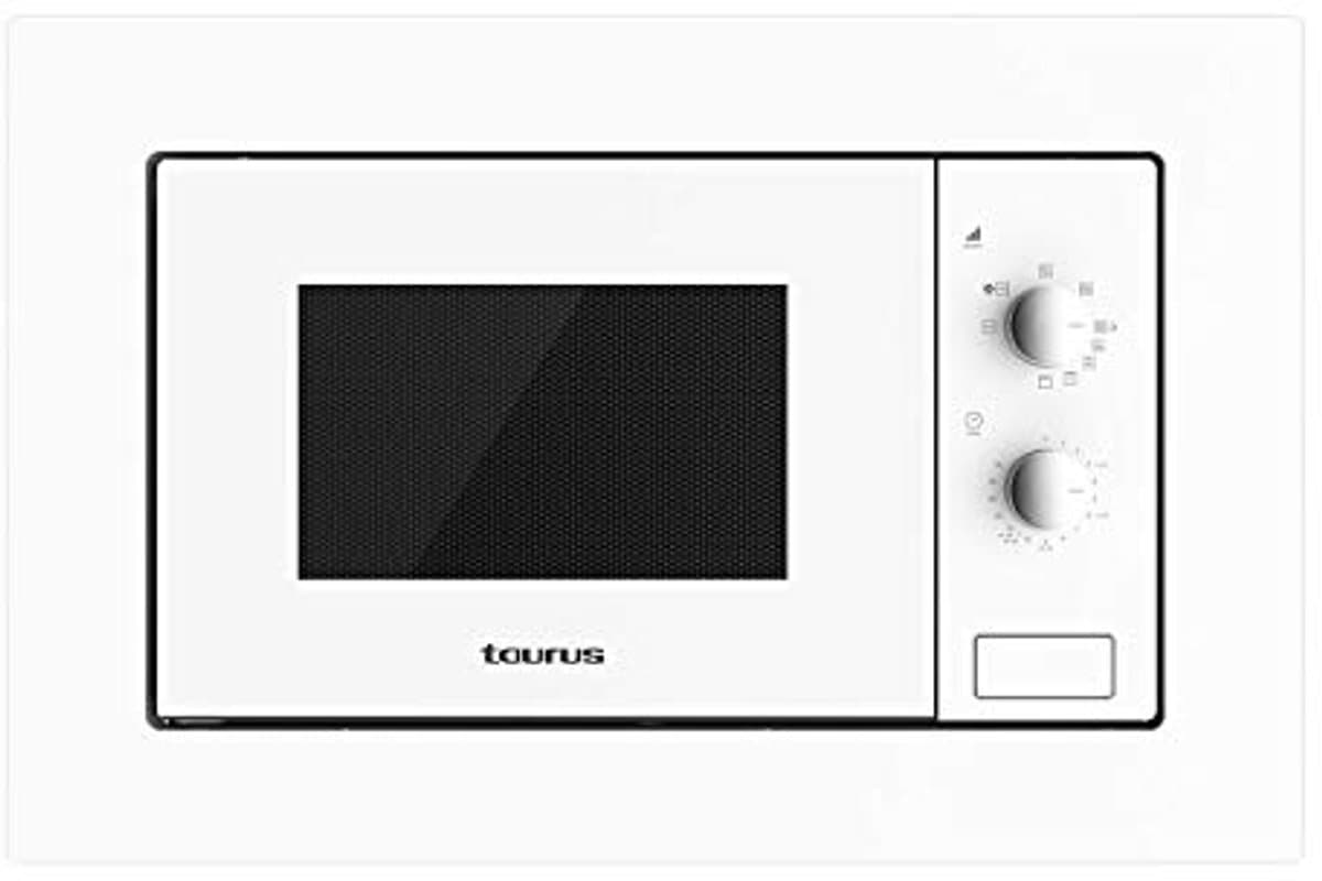 Inbouwmagnetron met Grillfunctie - 20 L, 800 W, 5 Standen, Moderne Installatie — afbeelding 1