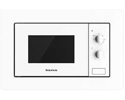 Inbouwmagnetron met Grillfunctie - 20 L, 800 W, 5 Standen, Moderne Installatie