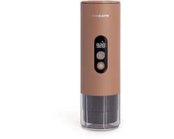CREATE - Draagbaar espressotoestel 15 bar voor capsules en gemalen koffie + Met draagtas - THERA MOVE