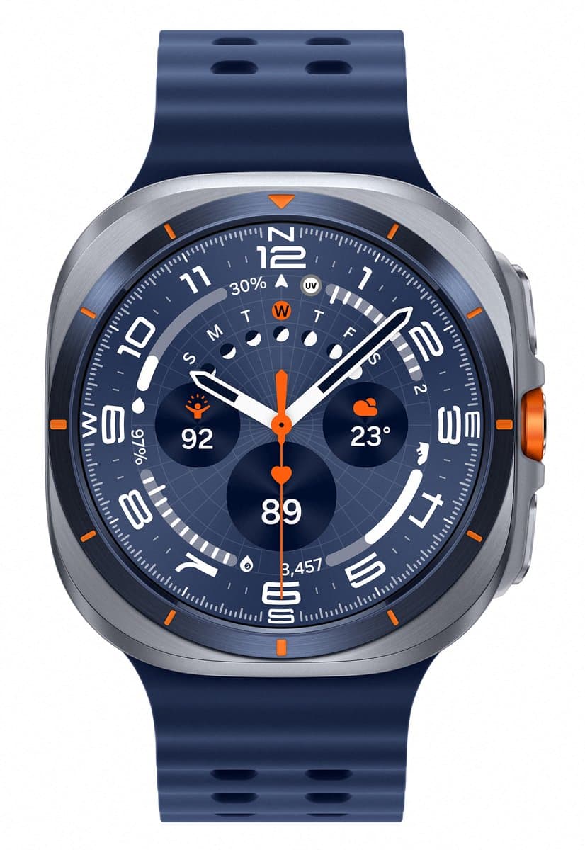Samsung Galaxy Watch Ultra 47 mm (2025) - LTE-smartwatch Titanium Blue — afbeelding 1
