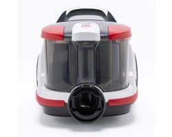 Tornado VCCKC800RCL – Zakloze Stofzuiger - 800W - HEPA-filter – 7m snoer – Rood/Wit