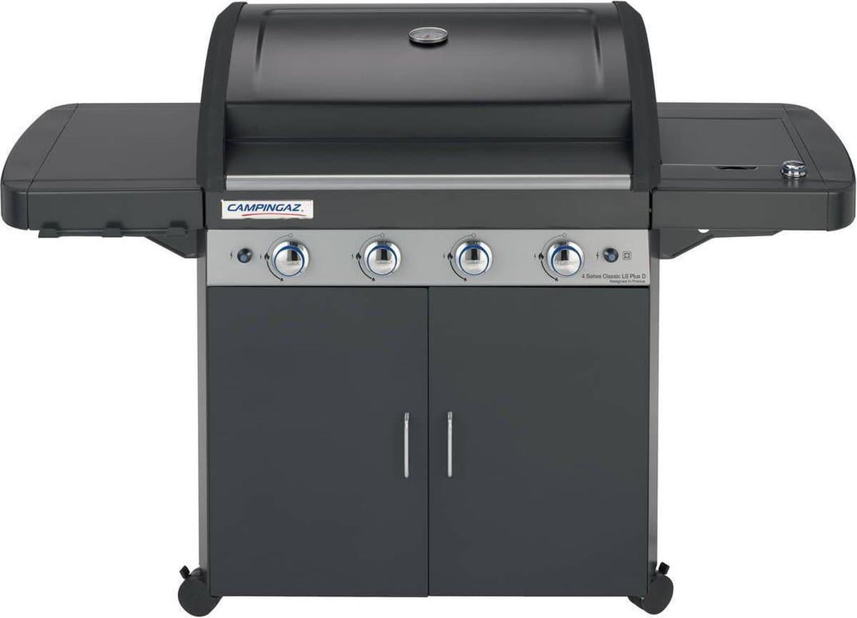 Campingaz 4 Series Classic LS Plus Gasbarbecue - outdoor grill met 4 Branders - Zwart — afbeelding 1