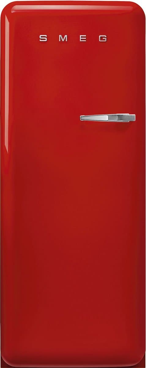 Smeg FAB28LRD5- Kastmodel koelkast - scharnier links - Rood — afbeelding 1