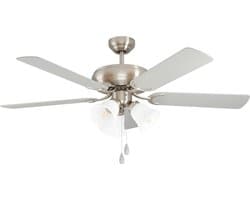EGLO Las Palmas Plafondlamp met ventilator - 132cm - AC longer life - Grijs — afbeelding 1
