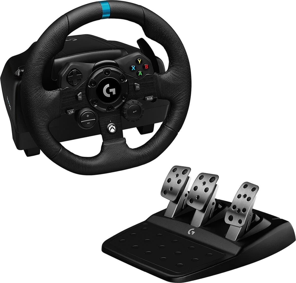 Logitech G923 TRUEFORCE - Racestuur met Force Feedback voor Xbox Series XS, Xbox One & PC — afbeelding 1