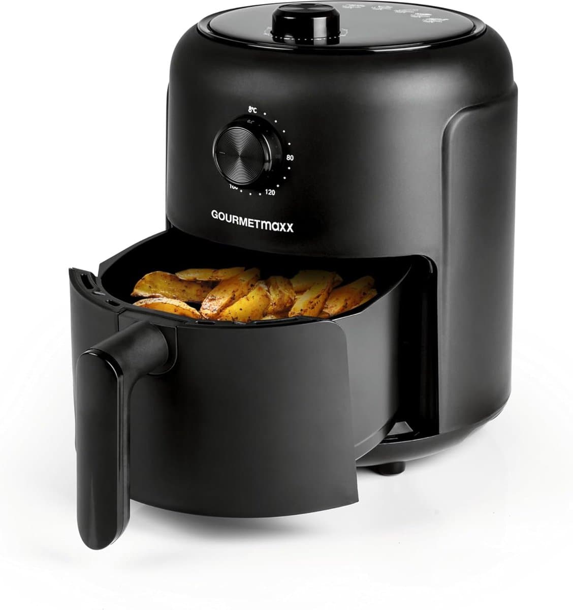 Heteluchtfriteuse - Mini oven - Gezond Frituren - 8 Functies - 2.3 Liter - Zwart — afbeelding 1