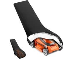 Dailygoods- Grasmaaierhoes Waterdicht - Universeel - Polyester 210D - Weerbestendig - Antislip Koord - Afmetingen 193 x 112 x 64 cm - Tuinmachinehoes