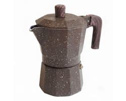 LNMsolutions® Percolator - Bialetti - Geschikt voor Inductie - Bruin - 13cm x 7cm x 13cm