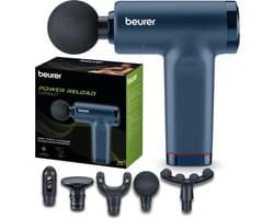 SnelShoppen - Professioneel Massagepistool voor Ontspanning & Regeneratie, Triggerpoint Massage, Krachtig met 5 Opzetstukken, 5 Intensiteitsniveaus, S