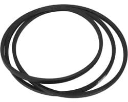 Grasmaaier Aandrijfriem - Maaidekriem Reserveonderdeel - Gazon Onderhoud - Duurzaam Rubber Materiaal - 347 x 1.6 x 1.6 cm - Zwart