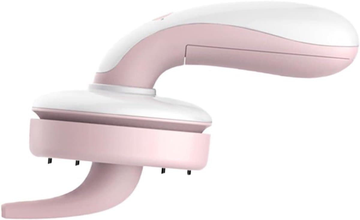 Mini Stofzuiger - Handstofzuiger Tafelstofzuiger - Kruimels Verwijderen - Opwaartse Spiraal - 14 cm - Roze — afbeelding 1