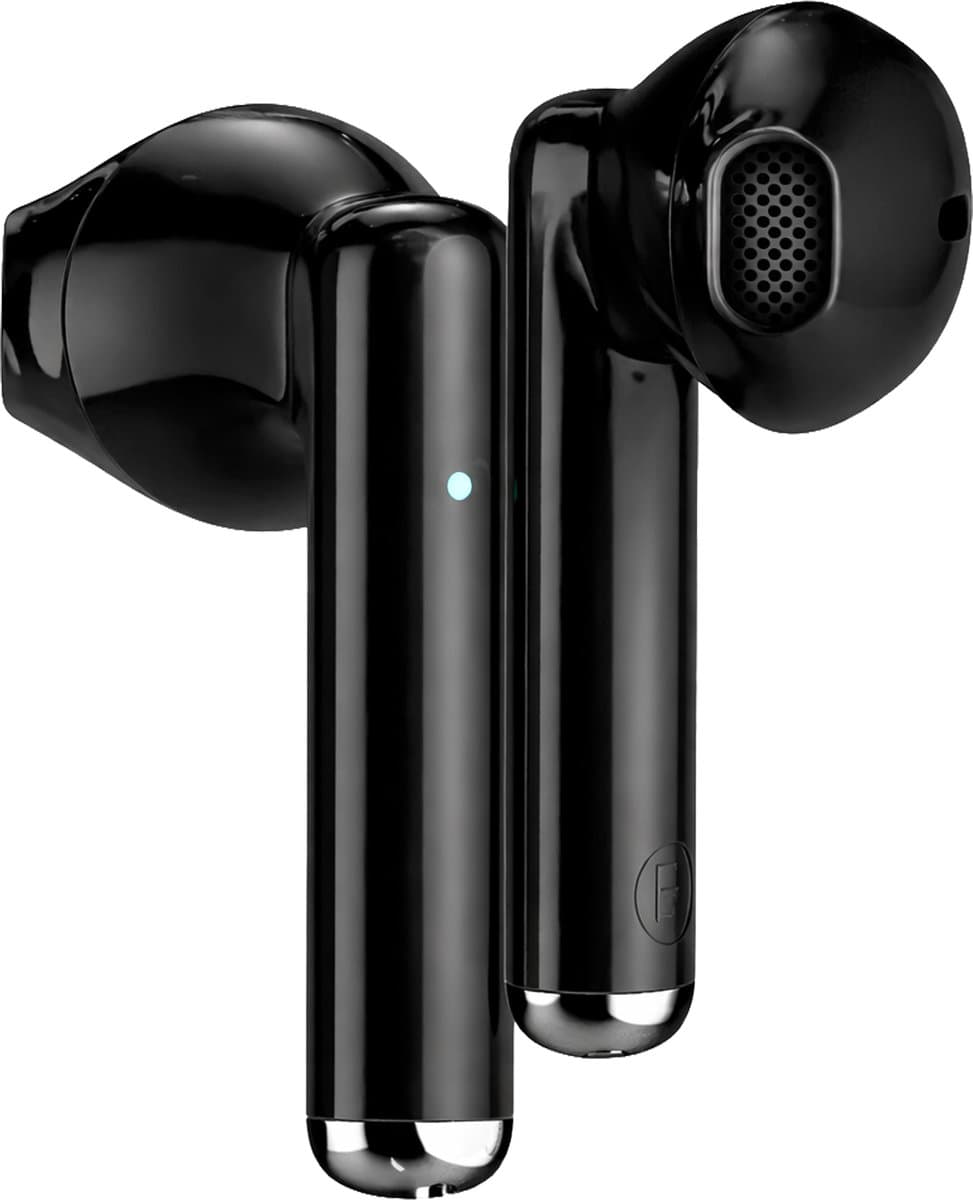 Phreeze EarBuds 2 - Bluetooth Oordopjes - Earbuds - Volledig Draadloze Oordopjes - Oortjes voor Draadloos Muziek Luisteren, Bellen & Sporten - Zwart — afbeelding 1