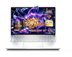 14 Inch Laptop S14 - AMD Ryzen 5 7535HS - 2240×1400 2,2K IPS‑scherm - 16GB LPDDR5‑512 NVMe SSD - Windows 11 - Blauwgrijs
